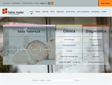 Tablet Screenshot of fabiamater.it